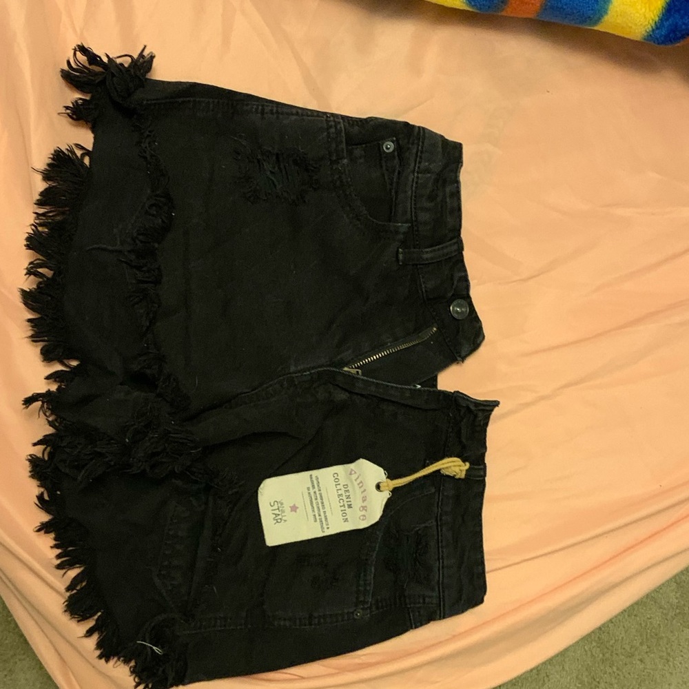 Black shorts